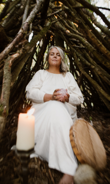 helen adriana sacred forest ceremonie