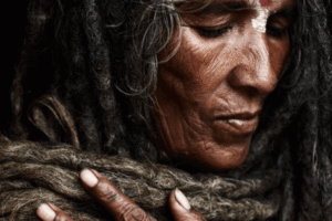 Plantmedicijn ceremonie met ayahuasca in een spirituele setting