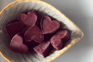 Microdoseren Choco Bliss mini hartjes ceremoniële cacao voor dagelijks gebruik