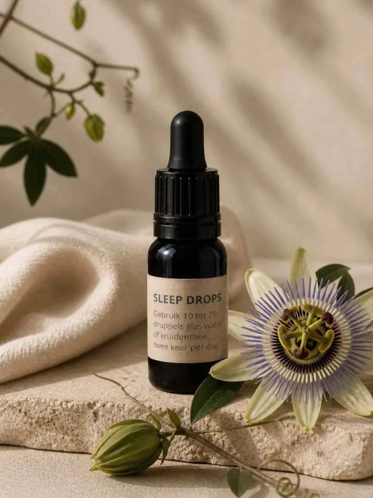 passiebloem slaapdruppels natuurlijk sleep drops mulungu glycerine extract helen adriana